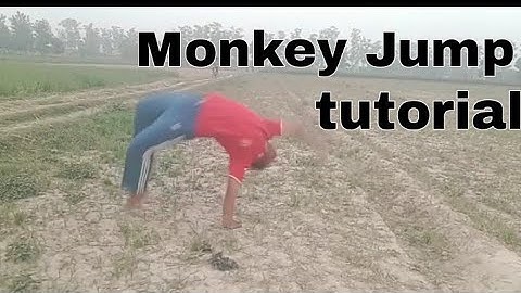 How to do monkey Jump. Macaco flip tutorial.