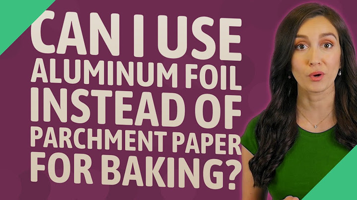 Can i use aluminum foil as a baking sheet