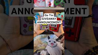 Go Tin Giveaway Announcement  New Giveaway Launch Coming Soon giveaway kidultingcollects