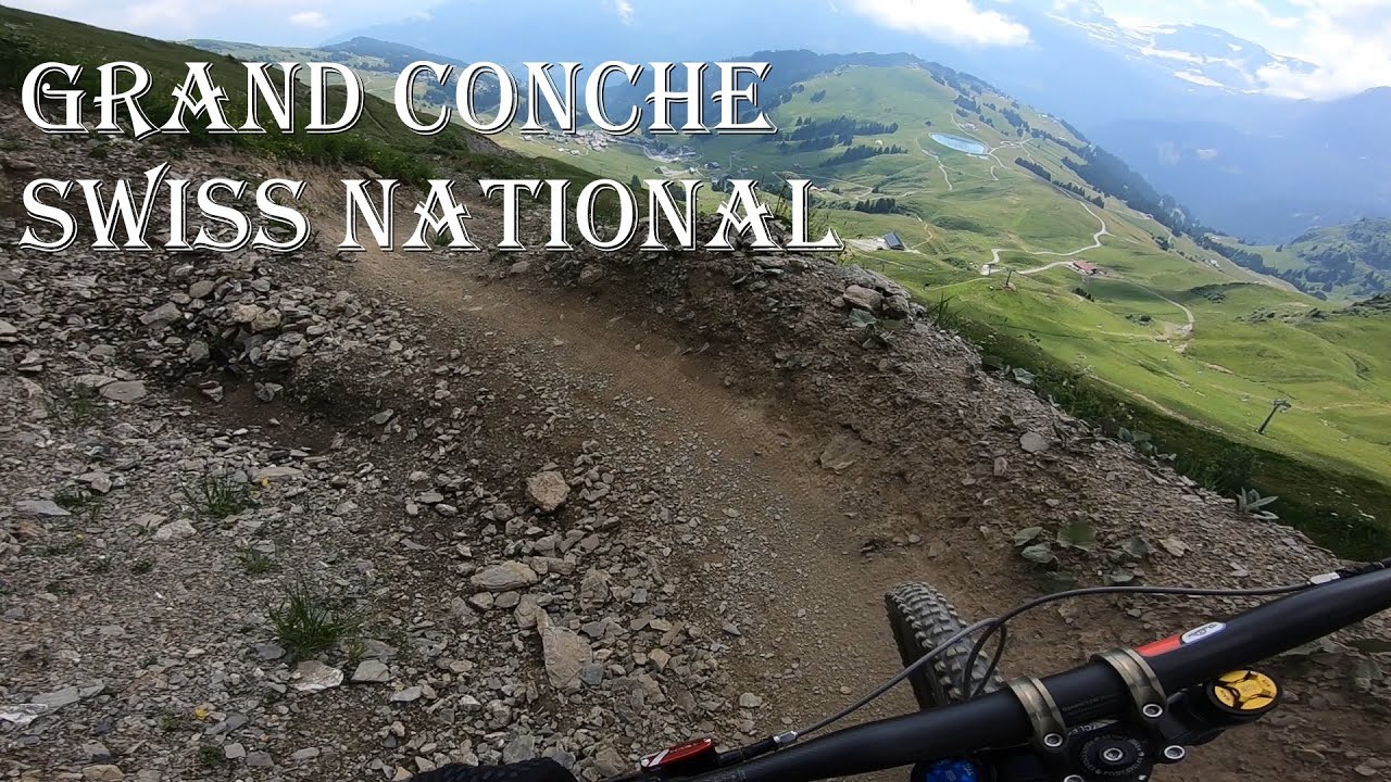Swiss National | Grand Conche at  Les Crosets. Top to bottom POV