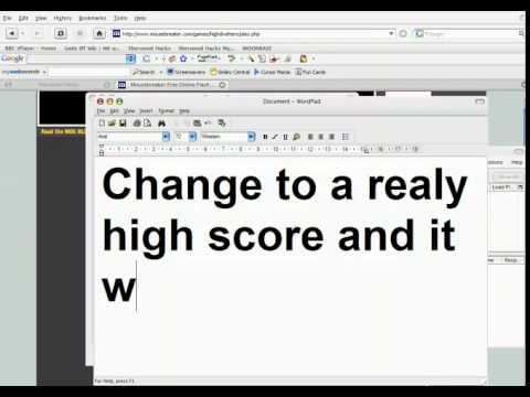 How To Use Tamper Data and Hack Game Highscores