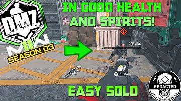 MW2 DMZ "IN GOOD HEALTH AND SPIRITS" EASY SOLO GUIDE HOW TO REVIVE A DOWNED ENEMY WITH A PISTOL!