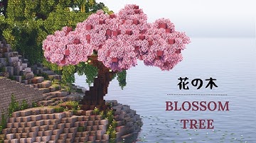 A Cherry Blossom Tree 🌸 | Minecraft Tutorial (Advanced)