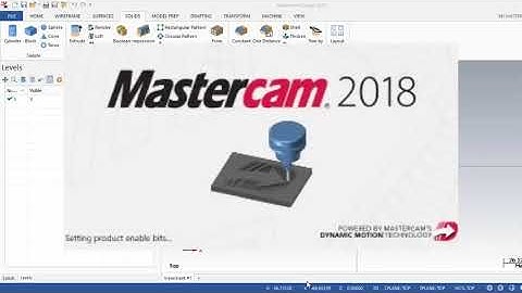 How to Use Extrude, Revolve, Loft, and Sweep at MasterCAM 2018