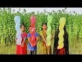 outdoor fun with Rocket Balloon and learn colors for kids by I kids episode -424.