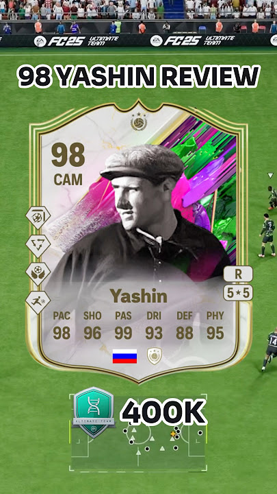 98 Shapeshifters Icon Yashin Review 🇷🇺🟢 Is He the Better Choice for the EVO than Čech? #Shorts
