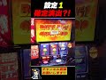 設定１が確定しました