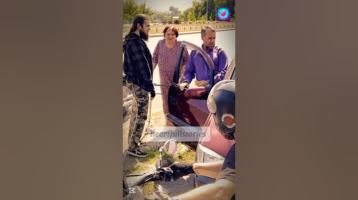 Bikers Defend Elderly Woman From Aggressive Driver #viralvideos #heartfullstories