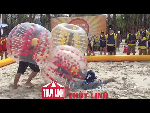 Video Bóng đụng bơm hơi/Inflatable bump ball -... - youtube