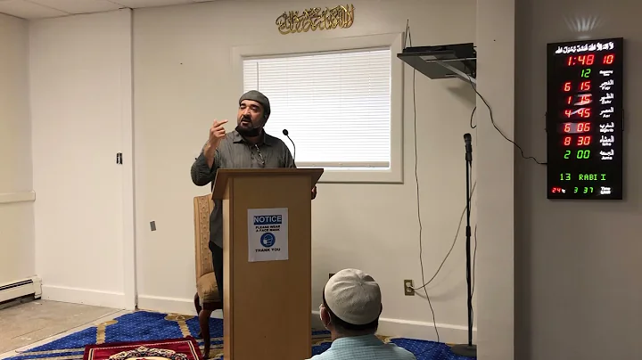 Friday Khutba By Ammar Zeidan Ossining New York Ma...