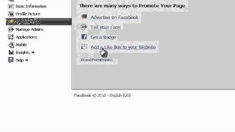 How add facebook like box to your web site page