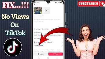 How To Fix No Views On TikTok(2025)