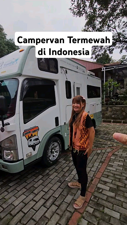 Lengkap Banget ada dapur & Toilet Campervan ini