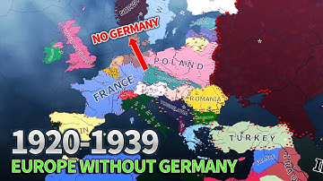 What if there was no Germany in 1920-1939 | HOI4 Timelapse |
