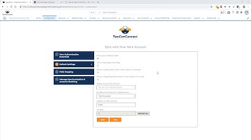 TwoCanConnect for Xero - Part 2: Configuring TwoCanConnect