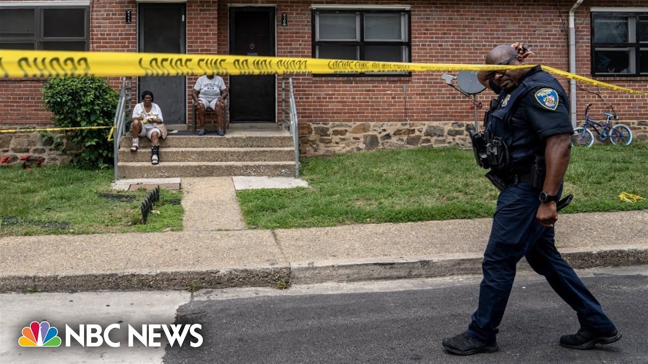 Baltimore police search for multiple gunmen after deadly block party shooting Baltimore police search for multiple gunmen after deadly block party shooting