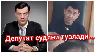 Депутат судяга қонунни тушунтириб қўйди. Чирчиқ шахри.