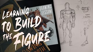 Learning To Draw The Figure From Imagination | Build Up Muscles  Loomis  Comics  Manga