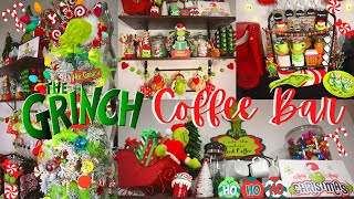 💚The Grinch ❤️Coffee &  Cocoa Bar ☕️| Whimsical Grinch Coffee Bar Decorating Ideas | Christmas 2023🎄 by Chez Tiffanie 5,542 views 5 months ago 9 minutes, 48 seconds