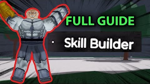 HOW TO USE THE SKILL BUILDER IN TSB | FULL TUTORIAL | THE STRONGEST BATTLEGROUNDS | ROBLOX