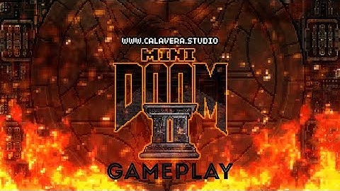 miniDoom 2 - Gameplay (2D action platformer inspired by Doom)