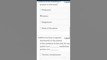 Introduction to Civil Engineering  nptel assignment 5 Introduction to Civil Engineering assignment 5