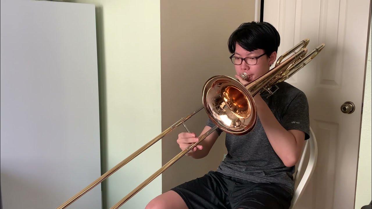 C Major Scale on Trombone YouTube