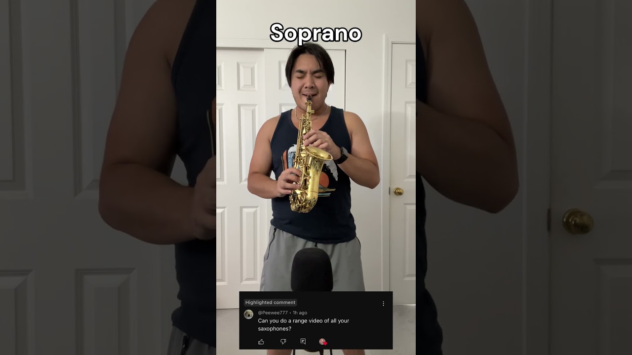 Range of All Saxophones