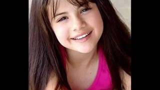 Selena gomez childhood -