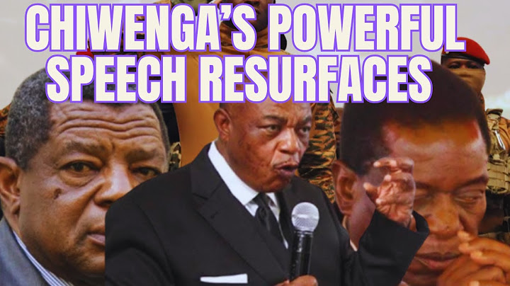 Chiwenga's Powerful Speech On Greed & Corruption Amid the Geza VS ED Tensions