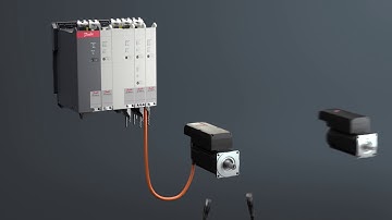Danfoss VLT® FlexMotion™ with fast and fail-safe installation: Easy cabling