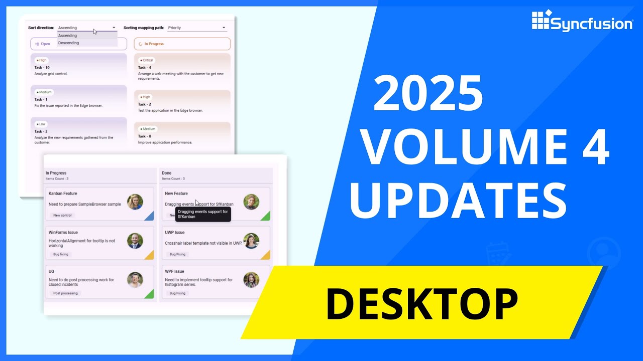 Syncfusion WPF, WinUI, & WinForms Updates—2025 Volume 4 - YouTube