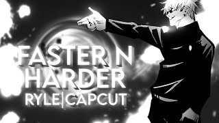 Gojo [Capcut] (EDIT) Faster N Harder