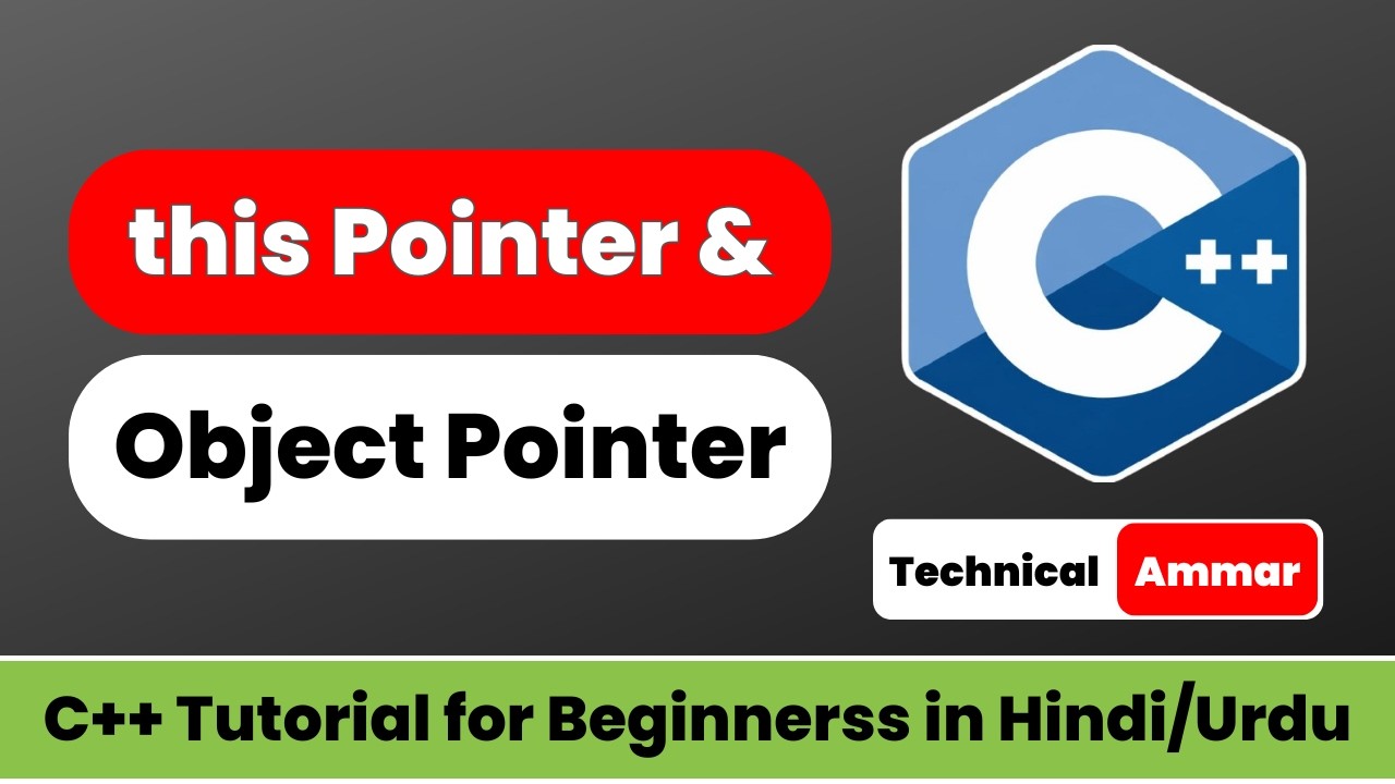 This Pointer and Object Pointer in C++ | C++ Tutorial for Beginners #78 ...