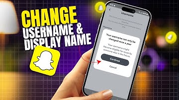 How to Change Username and Display Name on Snapchat | Update Snapchat Profile Name