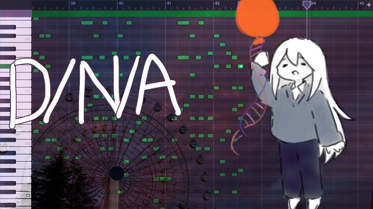 D/N/A Azari ピアノアレンジしてみた