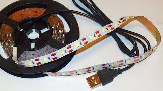 5V USBpowered LED Strip Test