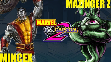 MvC2 Mvci Umvc3 MAZINGER Z vs MINCEX (Fightcade) pt 2