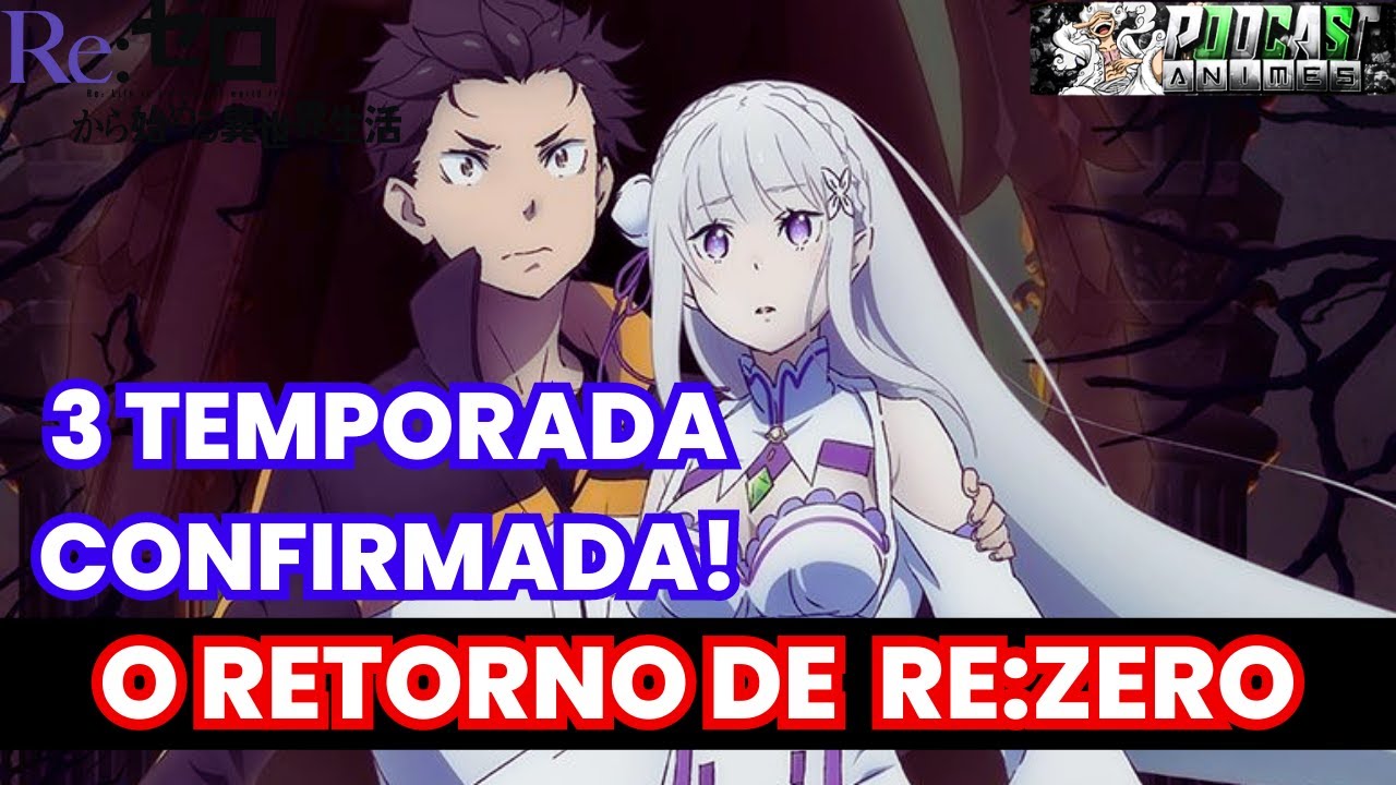 Alerta de Rumor – Re:Zero terá uma 3ª temporada - AnimeNew