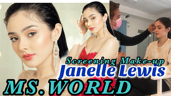 Ms. World Screening Janelle Lewis  Make-up by Rich...