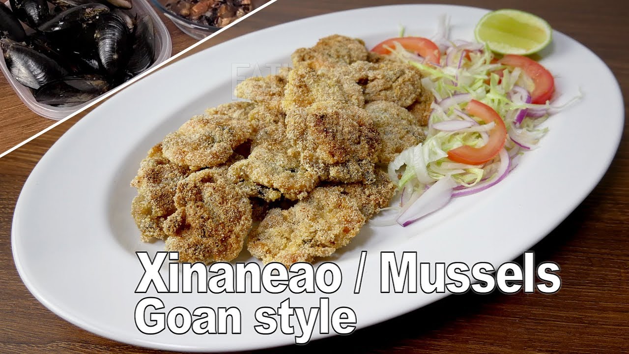 Xinaneao Fried Mussels Goan Style How To Clean And Fry Mussels Goan Seafood Recipes