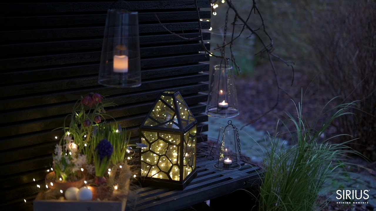 Spring Garden with Lanterns - YouTube