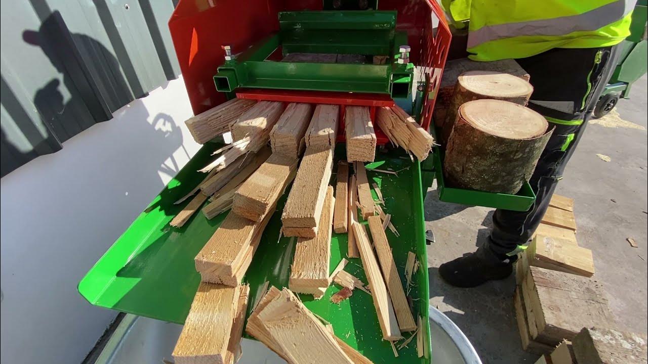 Kindling Making Machines from Products YouTube
