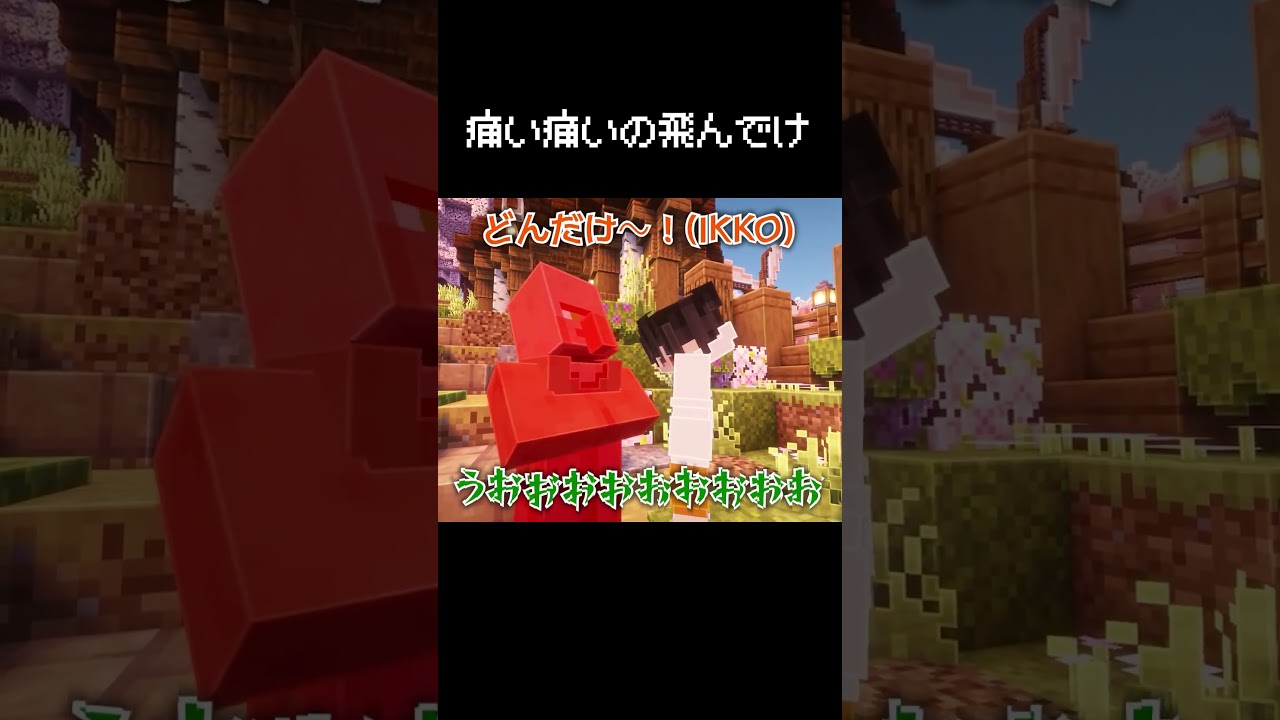 「痛い痛いの飛んでけ～！」をされる瞬間 #マイクラ #コント #茶番