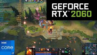 RTX 2060 6GB Dota 2 | 1080P Ultra Settings