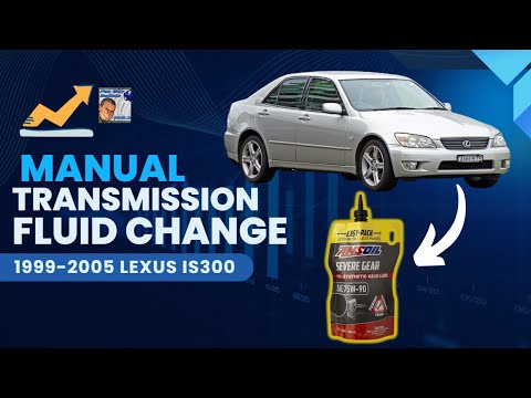 How To Change Lexus IS300 Manual Transmission Fluid (Step-by-Step