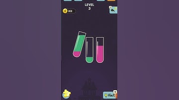 water color sorting puzzel level 3