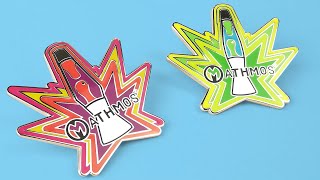 Mathmos Limited Edition Lava Lamp Pin Badges - Produced by Fattorini