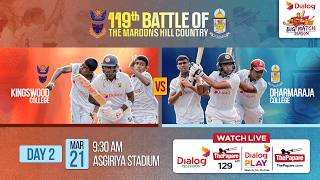 LIVE: Kingswood College vs Dharmaraja College - 119th Battle of the Maroons Hill Country - Day 02