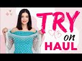 ⭐ 4K 2025 Trendy Transparent Try-On Haul for Curvy Plus Size Fashion! Plus Size outfit ideas ✨